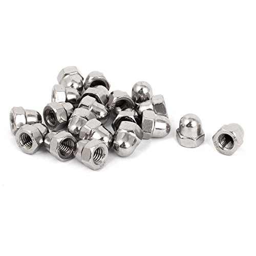 M6 thread dia dome head 304 stainless steel cap acorn h…