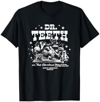 Amazon.com: The Muppets - Electric Mayhem Dr. Teeth T-Shirt