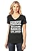 Nurse Badss Lifesaver Funny Gift for Nurses V-Neck Women T-Shirt