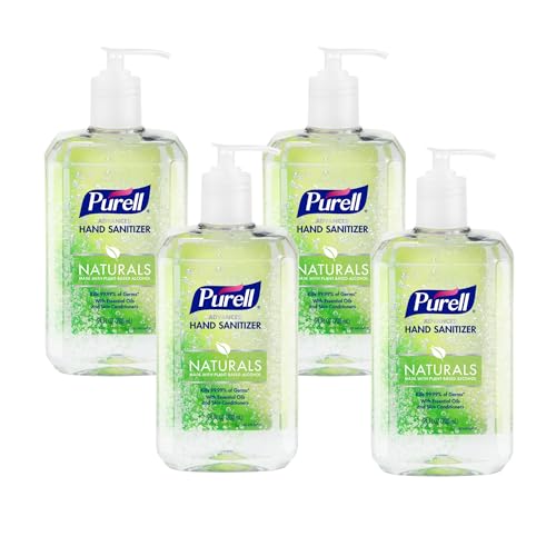 Purell Advanced Hand Sanitizer Naturals with Plant Based Alcohol, Citrus Scent,…