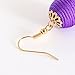 VK Accessories Thread Ball Dangle Earrings Thread Dangle Earrings Soriee Drop Earrings (purple)