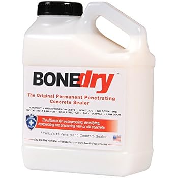 Bone Dry Products Bone84649 Original Penetrating Concrete Floor
