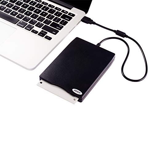 eTakin USB Floppy Disk Drive, 3.5" External Drive Portable 1.44MB FDD