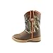 Double Barrel Boys' Buckshot Cowboy Boot Square Toe - 44718222Y