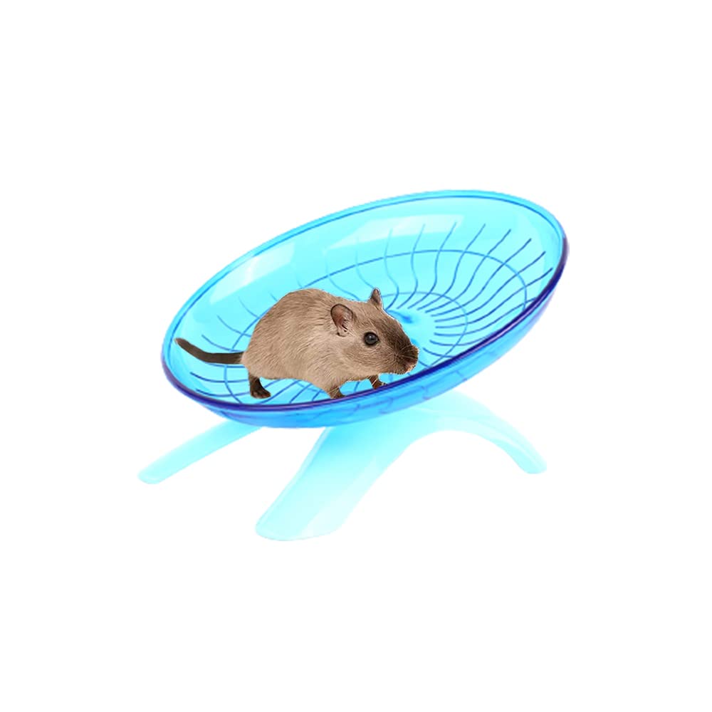Silent Flying Saucer Plastic Running Wheel - Hamster & Small Animal Sports Toy