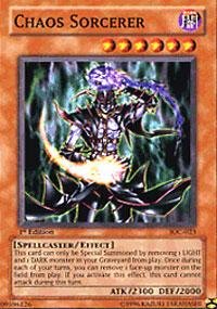 Yu-Gi-Oh! - Chaos Sorcerer (IOC-023) - Invasion of Chaos - Unlimited Edition - Common