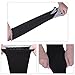 EXski UV Protection Arm Sleeves - Cooling Sun Protection for Cycling Driving Running Golfing Outdoor Black