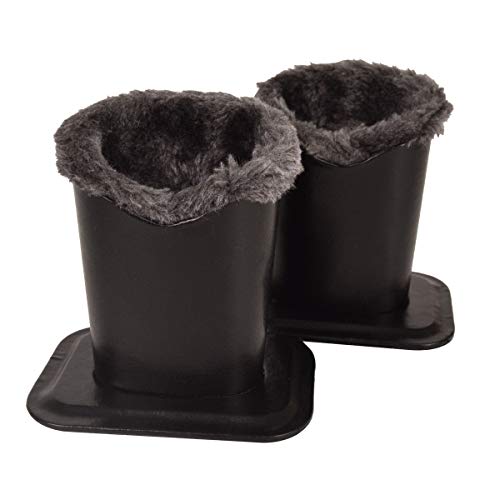 Bleiou Pack of 2 Soft Plush Lined Eyeglasses Holder Stand Protective Glasses Holder Stand (Style D)