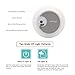 ANTEQI Night Light, Color Changing Relaxing Night Lamp Projector with Auto Off Rechargeable Gift for Kids and Adults, Decorative Light, Baby Nursery Kids Bedroom Living Room Night Light (Cat Lamp)