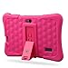 Dragon Touch Y88X Plus 7 inch Kids Tablet, Kidoz Pre-Installed Disney Content (More Than $80 Value) Pink