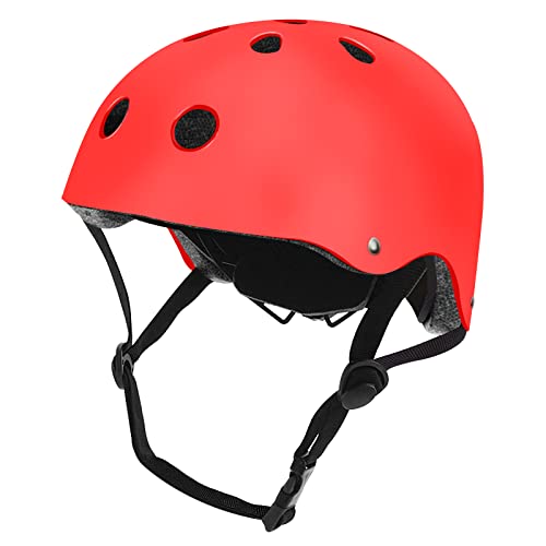 Youth & Kids Rider Helmet, Bike Helmet Removable Liners Adjustable Safety Protective Skateboard Helmet for Child Roller Skates,Scooter,Inline Skating,Cycling,BMX Bike,Riding