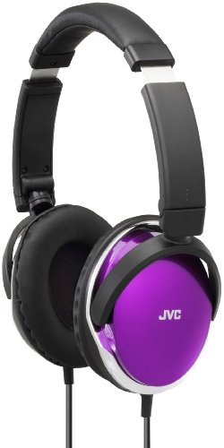JVC HAS660W On-Ear Headphones