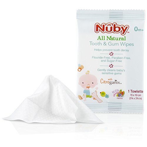 1 Nuby+Natural+Tooth+Wipes+Citroganix