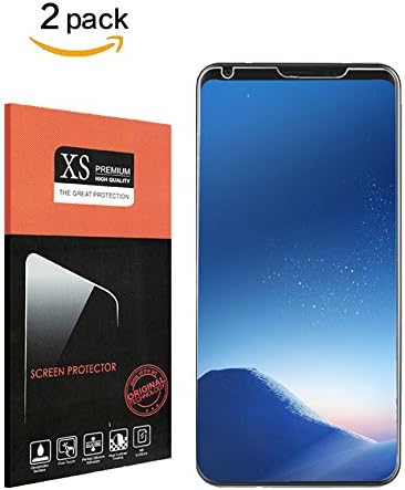 For LG V30 Tempered Glass Screen Protector,Echool[2 Pack] 9H Hardness[HD Clear] [Bubble Free] Anti-scratches Easy Installation Screen Protector for LG V30
