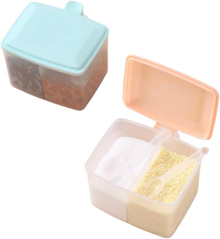 LHLJ 2 uds.Frascos de Especias para Barbacoa, pimentero, salero