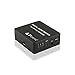 Portta 3 Port Toslink Switch, 3x1 SPDIF Optical Digital Audio Switch Box with IR Remote Control for Apple TV, PS4, Xbox, Blu-ray Player, Sound Bar, Receiver, Speakers, DVD, Amplifier