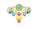 Frozen Fever Ballon Pack ~ Latex & Foil Balloon Bundle