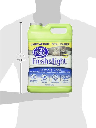 Cat's Pride Fresh Ultimate Care Lightweight Unscented Hypoallergenic Multi-Cat Litter (1 Pack)
