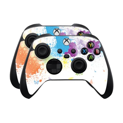Glossy Glitter Skin Compatible with Microsoft Xbox Series X|S Controller (2 Pac…