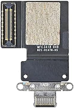 Charging Port USB Charger Dock Connector Flex Cable Module Replacement Compatible with iPad Pro 11 inch 2018 A1980 A2013 A1934 / iPad Pro 12.9 inch 3rd (2018) A1876 A1895 A1983 Black