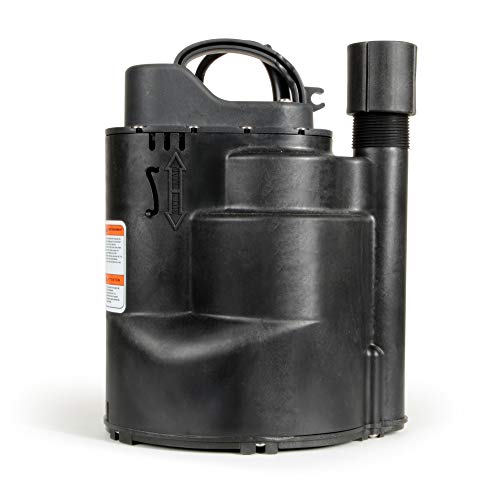 WaterAce WA57UP Submersible Utility Pump Black - Thumbnail 7
