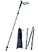 Collapsable Climbing Stick,Alafen Aluminum Quick Lock Lightweight Walking Hiking Trekking Pole Blue 1PC