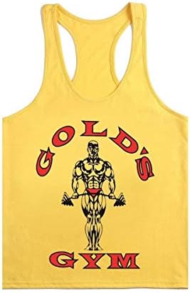 1931trendy Men's Bodybuilding Fitness Y Back Muscle Vest Gym Tank Tops