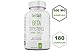 High Potency Beta-Sitosterol Plant Sterols, IvidaH Supplements - 180 Capsules 6 Months Supply - 500 mg- Reduces Frequent Urination, Supports Prostate, Cardiovascular Health and Low Cholesterol Levels