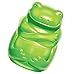 KONG Squeezz Jels Frog Squeaking Dog Toy, Medium, Green