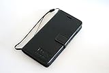 Foxx Electronics FX-IPFC47B Full-Body PU Flip Leather Wallet Case with Foldable Kickstand for 4.7 Inch Apple Iphone 6, 6S - Black