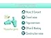 ExceedBuy SNR 30 Soft Noise Cancelling Ear Plugs –Reusable Hearing Protection Earplugs For Sleeping, Swimming, Traveling,Meditation,Festivals, Concerts, Construction Workers, Musicians And More