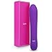Electric Handheld Vibrator-10 Vibration Patterns - Silicone Vibration Sex Vibrator - Waterproof vibrator for women, Powerful & Quiet Vibration - Packaged Handheld Vibrator, Purple, Lyps Annabella