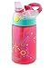 Contigo AUTOSPOUT Straw Gizmo Flip Kids Water Bottle, 14oz, Cherry Blossom