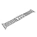 For Watch Apple Watch 38mm, Sunfei New Stainless Steel Watch Band Replacement Strap (Silver)
