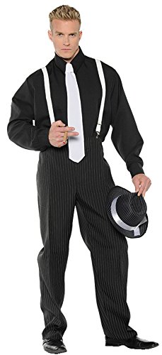 UHC Men's Gangster Outfit 1920's Theme Party Adult Halloween Costume