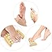 Mystic Ayurveda Manual Body, Leg and Foot Massagers - Set of 3 Reflexology Tools to Relieve Plantar Fasciitis and Muscle Spasms, Promotes Health and Wellness, Wood and Rubber Construction