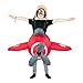 Bodysocks Red Airplane Inflatable Costume for Kids (Age 6+)