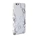 iPhone 6 Plus Case, GMYLE Hard Case Print Crystal for iPhone 6 (5.5 inch Display) - White Marble Pattern Slim Fit Snap On Protective Hard Shell Back Case