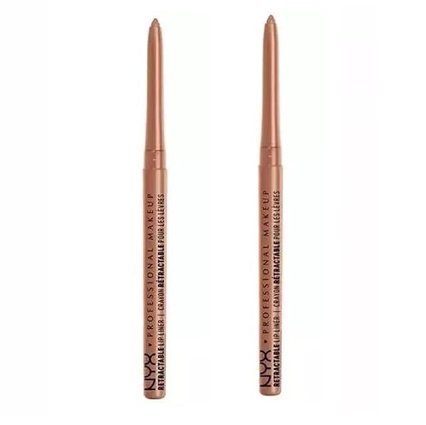PACK OF 2 NYX PROFESSIONAL MAKEUP RETRACTABLE MECHANICAL LIP LINER, VANILLA SKY MPL13
