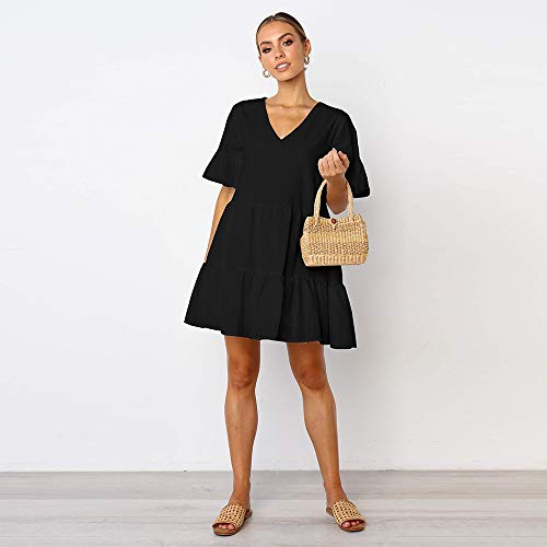 1 ECOWISH+Womens+Sleeves+Dresses+X+Small