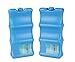 V-Coool Ice Packs Contoured Shape 2 Pack, Keep Food Beverage Breastmilk Fresh Fits Around Bottles Perfectly