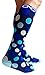 Infinity Compression Socks (1 Pair) (Ocean Dots, L/XL)