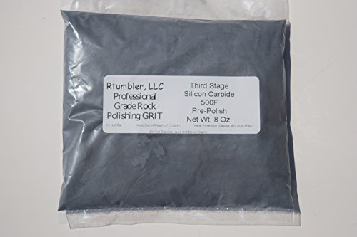 Rock Tumbling Grit for 15 Pound Tumbler