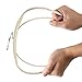 Finnhomy Heavy Duty 50 Pack Clothes Hangers with 10 Multiple Use Finger Clips, Durable Slim-Line Velvet Hangers Non-Slip Sturdy Clothing Hangers, Beige