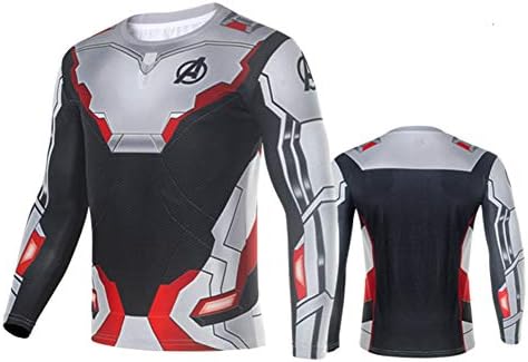 White Set Quantum Physics Shirt, Avenger's Endgame Hoodie Quantum Realm Cosplay Costume 3D Print T Shirts