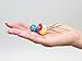 Ginsco 18pcs Miniature Fairy Garden Mushrooms Colorful