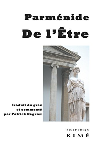 DE L'ÊTRE