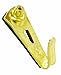 OOK 50615 Professional Picture Hangers, Art Hangers, Padded, Brass, Reusable Picture Hooks, 20lb (15 set)