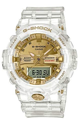 G-Shock Men's GA-835E-7ACR Clear/Gold One Size