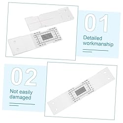 AUTSUPPL Crack Width Ruler Metric Measurements